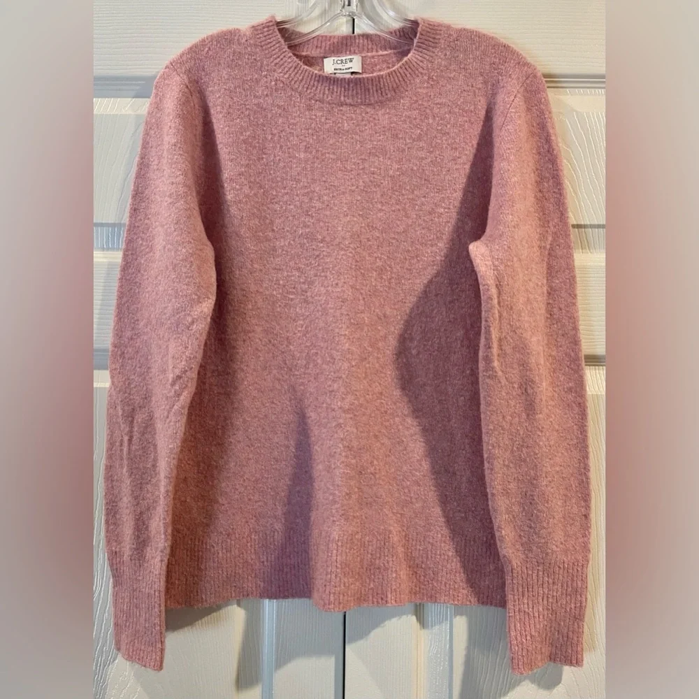 J. Crew Women’s Small Blue Extra Soft Long Sleeve Crew Neck Pullover Sweater